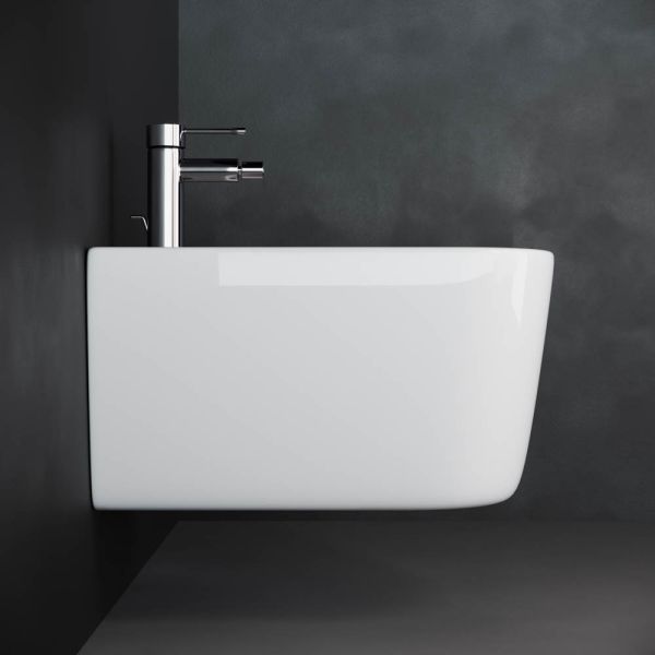 Биде подвесное Ceramica Nova New Day CN3006 белый Биде подвесное Ceramica Nova New Day CN3006 белый