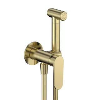 Гигиенический душ AQUAme Novara AQM6917BG золото брашированное