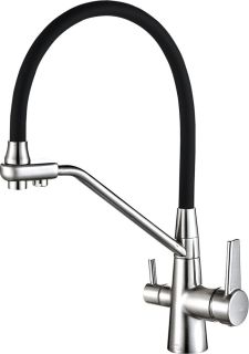 Смеситель для кухни ZORG Steel Hammer SH 903-6 CR Смеситель для кухни ZORG Steel Hammer SH 903-6 CR