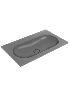 Раковина Vincea VCB-4H800G серый шелк