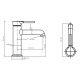 Смеситель для раковины WasserKRAFT Rhein 9903PG золото