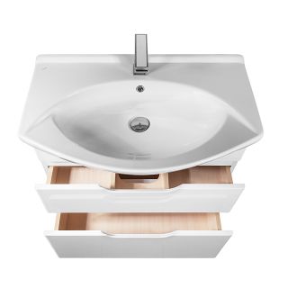 Dreja Тумба Laguna Plus 75, белый лак