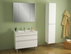 Dreja Тумба Grace Plus 70 (99.0905), белый лак, 2 ящ
