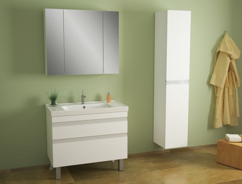 Dreja Тумба Grace Plus 70 (99.0905), белый лак, 2 ящ