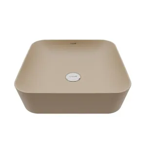 Накладная раковина Creavit Ультра (Ultra) UL040-00CM00E-0000 40 капучино, квадратная