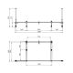 Каркас для ванны Am.Pm W94A-170U75W-R 170x75 см
