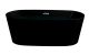 Ванна акриловая Ceruttispa Resia MB CT9905 168x73 см чёрный матовый