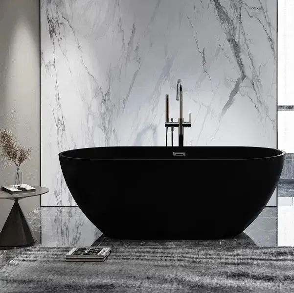 Ванна акриловая Ceruttispa d'Iseo MB CT9906 160x75 см чёрный матовый