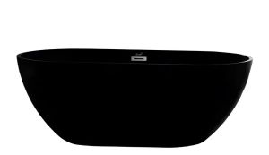 Ванна акриловая Ceruttispa d'Iseo MB CT9906 160x75 см чёрный матовый