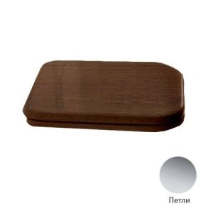 Сиденье для унитаза Kerasan Waldorf 418840 с крышкой орех