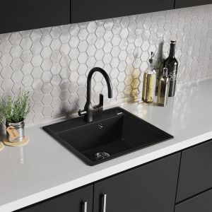 Кухонная мойка Lemark Hanka 570 9910013 антрацит