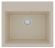 Кухонная мойка Lemark Hanka 570 9910014 бежевый