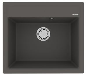 Кухонная мойка Lemark Hanka 570 9910017 серый шёлк