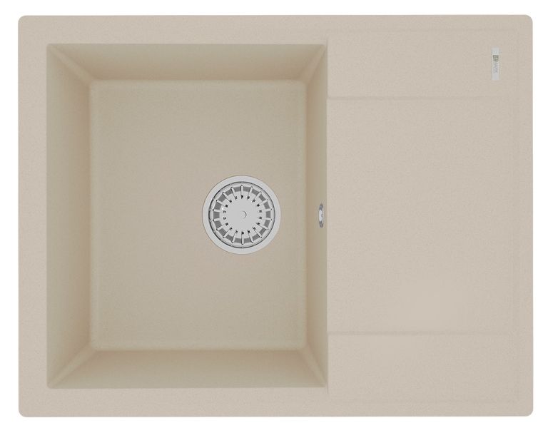Кухонная мойка Lemark Imandra 640 9910020 бежевый