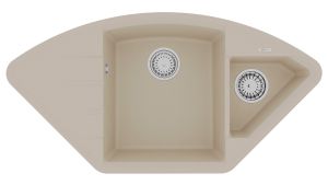 Кухонная мойка Lemark Irkana 980 9910044 бежевый