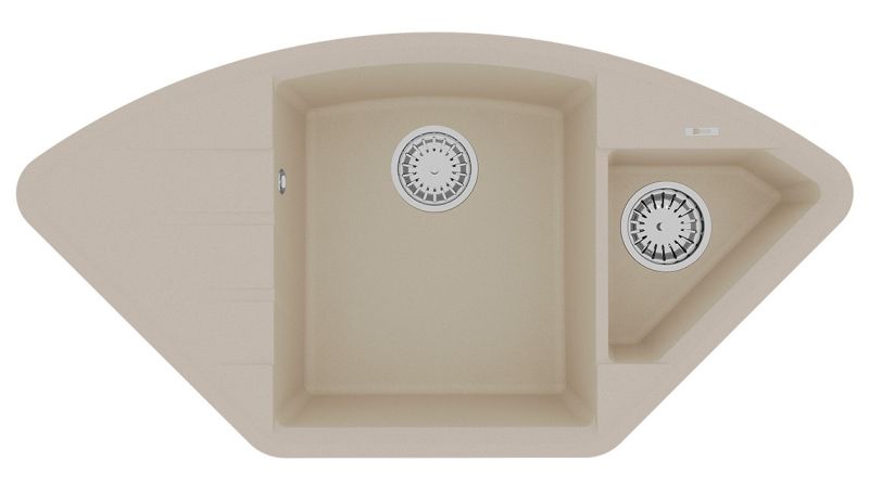 Кухонная мойка Lemark Irkana 980 9910044 бежевый