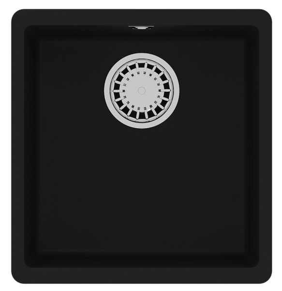 Кухонная мойка Lemark Sinara 400-U 9910061 антрацит