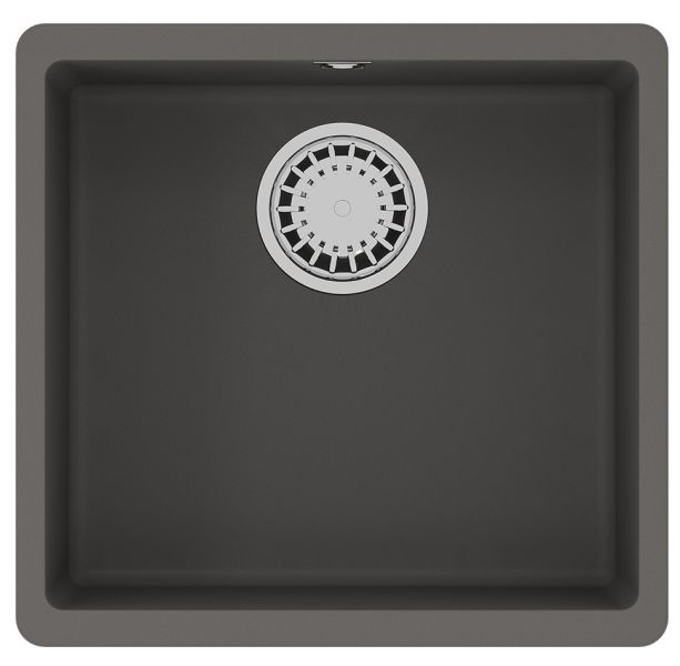 Кухонная мойка Lemark Sinara 440-U 9910071 серый шёлк