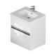Тумба с раковиной Am.Pm Gem M7B-FUX0602WG-WCC0602WG 60 см белый