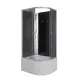 Душевая кабина Niagara Eco E100/80/40L/TN/BK 100x80 см без крыши профиль хром стекло тонированное