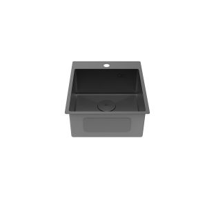 Кухонная мойка Lemark Janga 440 9932104 чёрный матовый