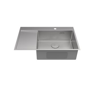 Кухонная мойка Lemark Kezadra 780P 9937153 сталь
