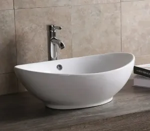 Раковина накладная Ceruttispa CR7027 59см белый
