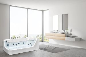 Акриловая ванна Cerutti SPA C-494-17R  гидромассажная  170x80 см