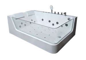 Акриловая ванна Cerutti SPA CC-495L гидромассажная 170x120 см