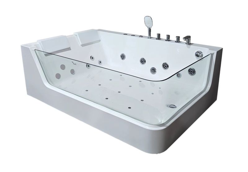 Акриловая ванна Cerutti SPA CC-495L гидромассажная 170x120 см
