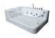 Акриловая ванна Cerutti SPA CC-495L гидромассажная 170x120 см
