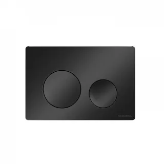Комплект Ceramicanova подвесной унитаз Ulma Rimless+ инсталляция Balance кнопка Circle чёрный матовый