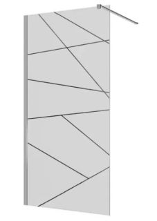 Душевая перегородка Cerutti SPA PICK T120 120см хром