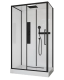 Душевая кабина Cerutti SPA AMI120 120x80см чёрный