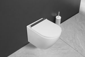 Подвесной унитаз Cerutti SELLA Aria Tornado Plus CT9956 безободковый белый