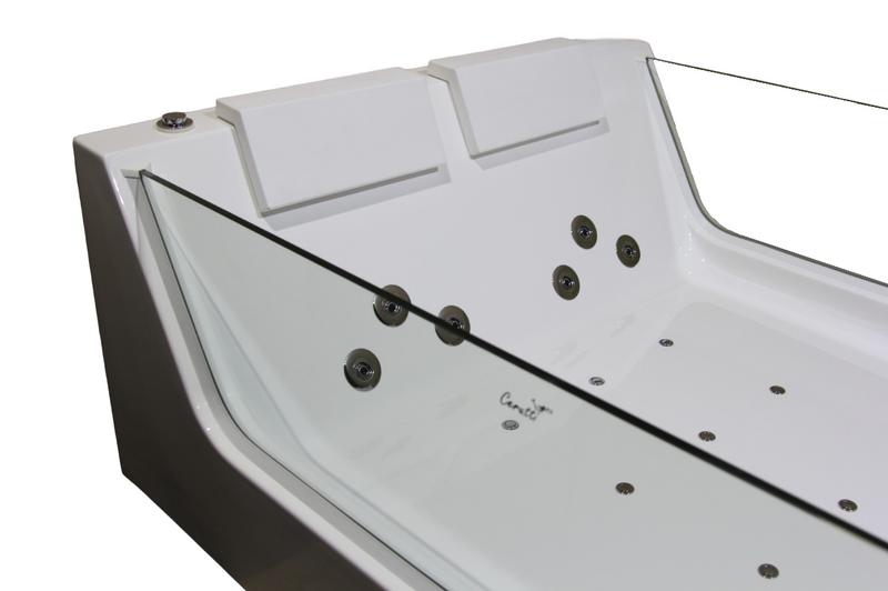Акриловая ванна Cerutti SPA C-454A гидромассажная 170x120см