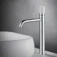Смеситель для раковины Boch Mann Stella Stone XL BM9970 с ручкой из натурального камня хром