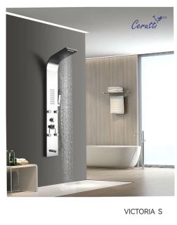Панель душевая Cerutti SPA Victoria S CT9976 серебро Панель душевая Cerutti SPA Victoria S CT9976 серебро
