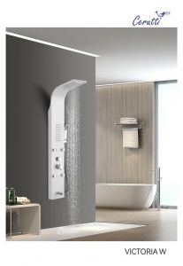 Панель душевая Cerutti SPA Victoria W CT9979 белый