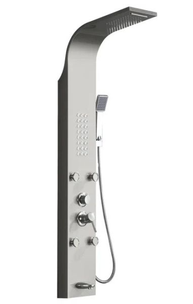 Панель душевая Cerutti SPA Victoria BR CT9980 матовая нержавеющая сталь Панель душевая Cerutti SPA Victoria BR CT9980 матовая нержавеющая сталь