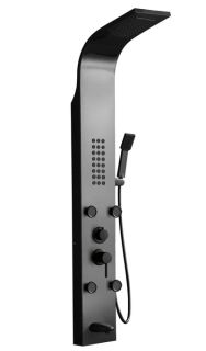 Панель душевая Cerutti SPA Victoria BK CT9981 чёрный Панель душевая Cerutti SPA Victoria BK CT9981 чёрный