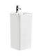 Раковина  CeramaLux P7004L белая 40 см