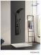 Панель душевая Cerutti SPA Virginia BK CT9989 с форсунками чёрный Панель душевая Cerutti SPA Virginia BK CT9989 с форсунками чёрный