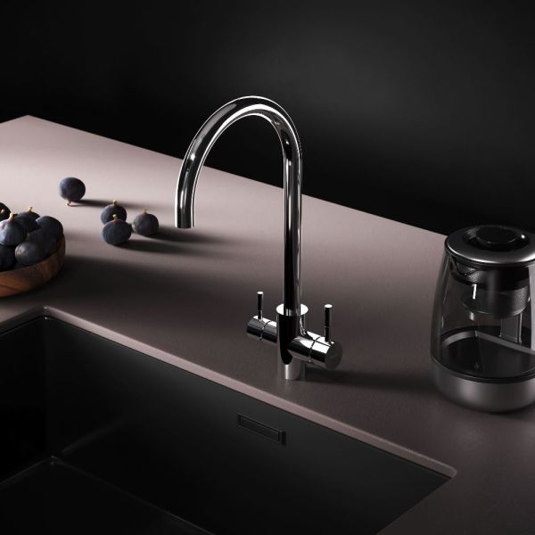 Смеситель для кухни Am.Pm X-Joy S F85B07700 с каналом для питьевой воды хром