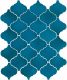 Керамогранит Kerama Marazzi 65007 Арабески Майолика синий глянцевый 26x30x0,7