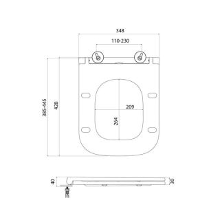 Унитаз подвесной IDDIS Торр (Torr) TOQFDSEi25 безободковый белый