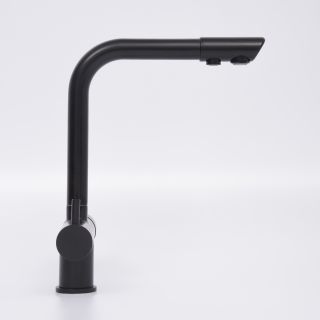 Смеситель для кухни WasserKRAFT A8367 под фильтр чёрный матовый