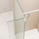 Душевая перегородка RGW WA-050W WA-002W + Z-070W 351005003-15 100 см профиль белый стекло прозрачное