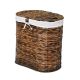 Корзина для белья WasserKRAFT Dill WB-611-L коричневый