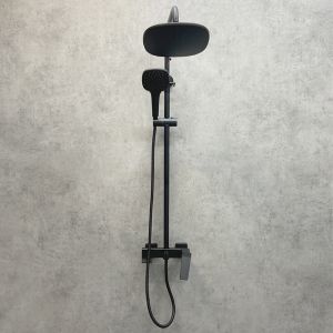 Душевая стойка Comforty чёрный матовый FF071R-CMT